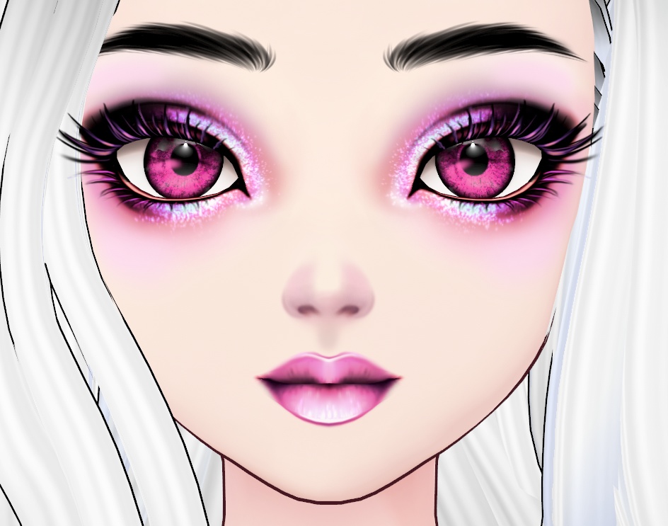 Vroid Makeup Set + Presets - Pink2