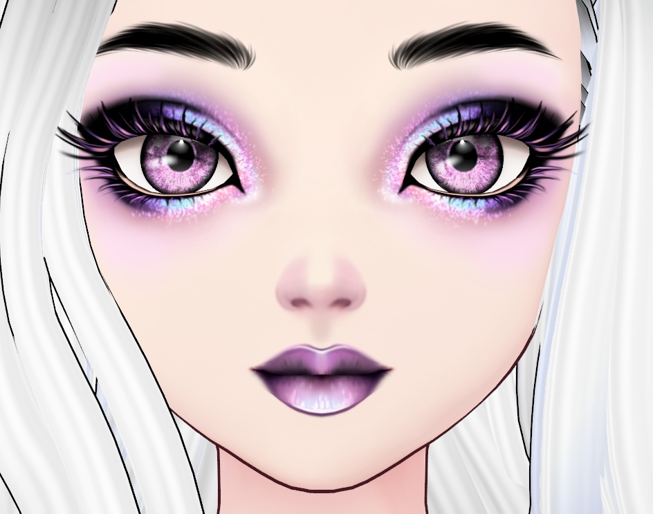 Vroid Makeup Set + Presets - Pink2