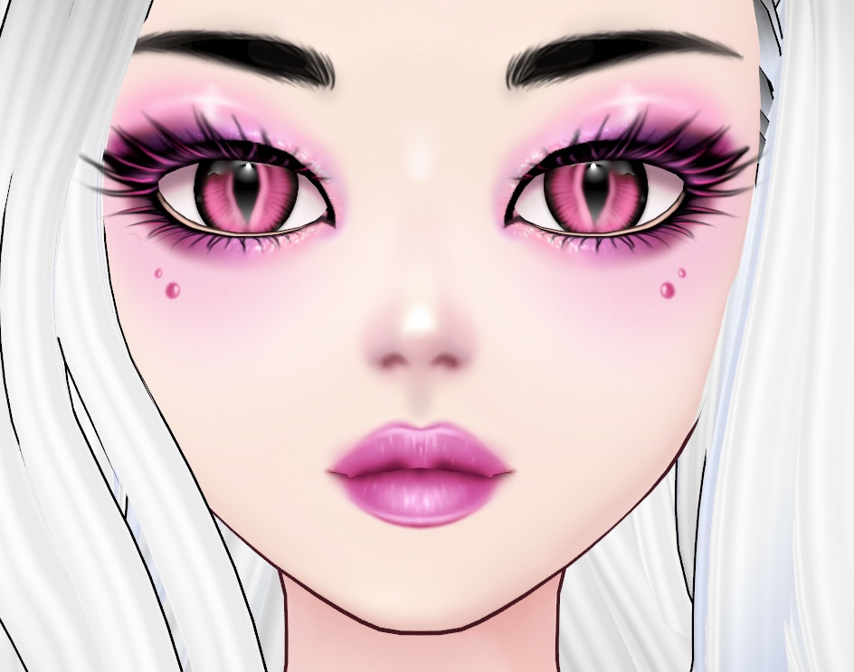 Vroid Makeup Set + Presets - Pink1
