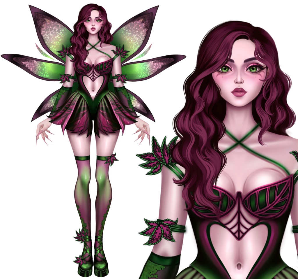 Vtuber - Design Adoptable - Bat