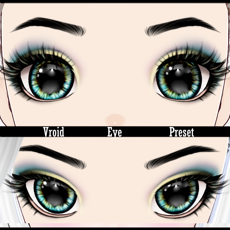 Vroid Eye Preset - Makeup - D2