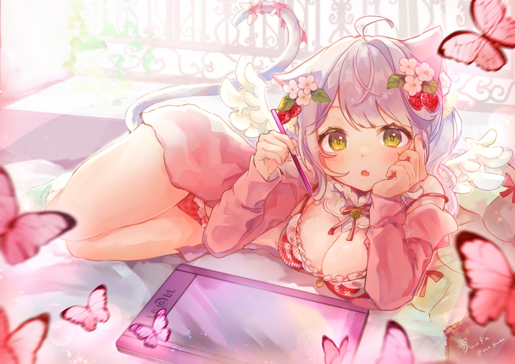 yuu花オリジナルアクリルキーホルダー