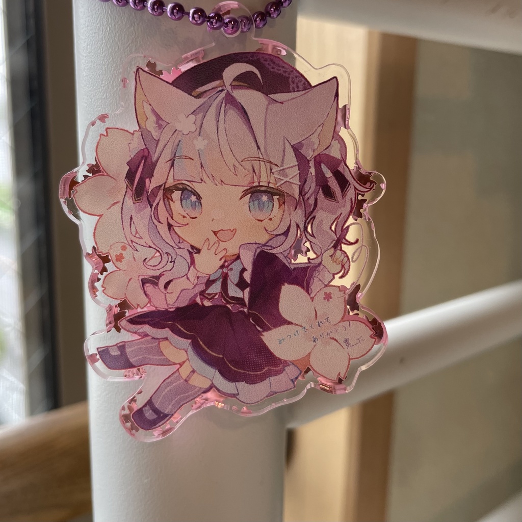 yuu花オリジナルアクリルキーホルダー