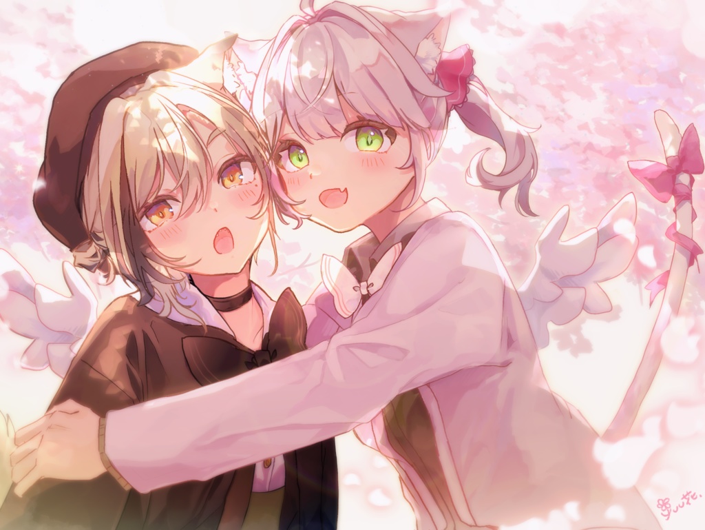 yuu花オリジナルアクリルキーホルダー