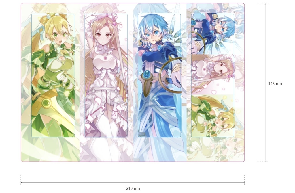 3女神クリア栞（セットあり）