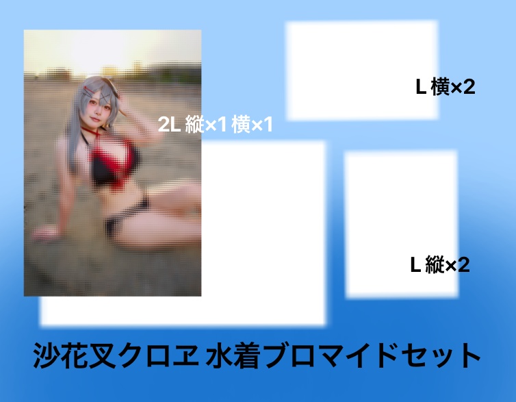 ブロマイドセット 水着