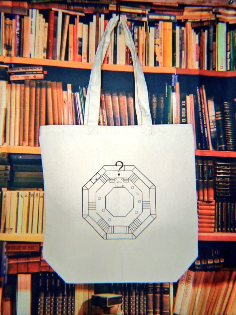 某図書館の見取り図トートバッグ