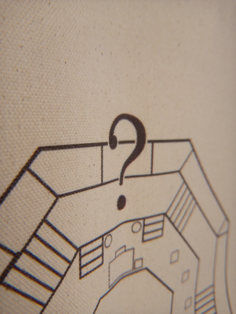 某図書館の見取り図トートバッグ