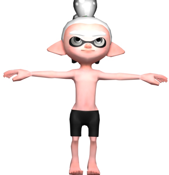 Splatoon 2 Inkling boy for Vrchat