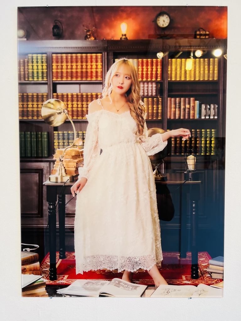 A2 5mm アクリル転写プリント ゆとりなお 私服