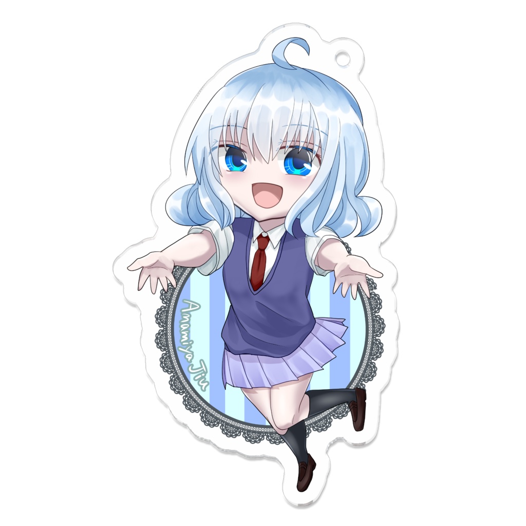 雨宮慈雨アクリルキーホルダー