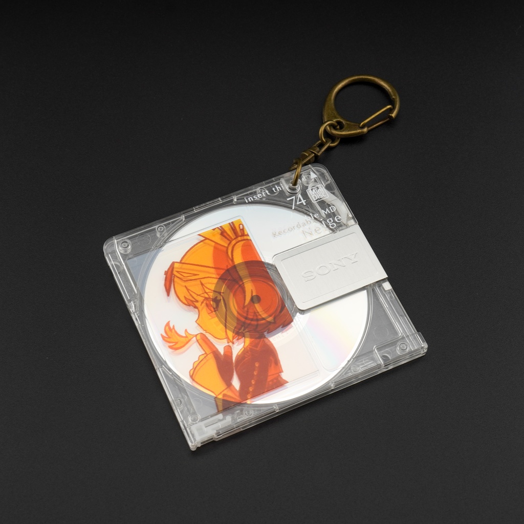 MDキーホルダー(バーニス・ホワイト)