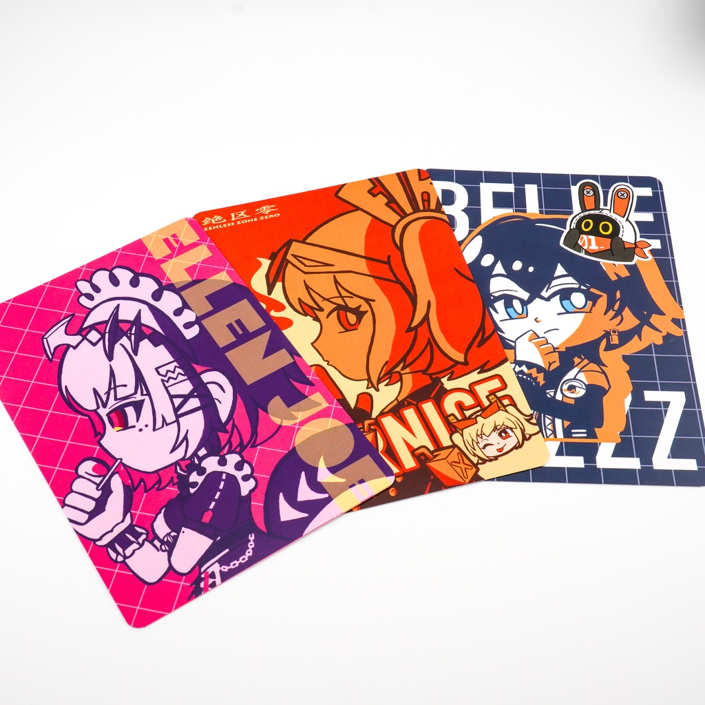 ゼンゼロポストカード3枚セット