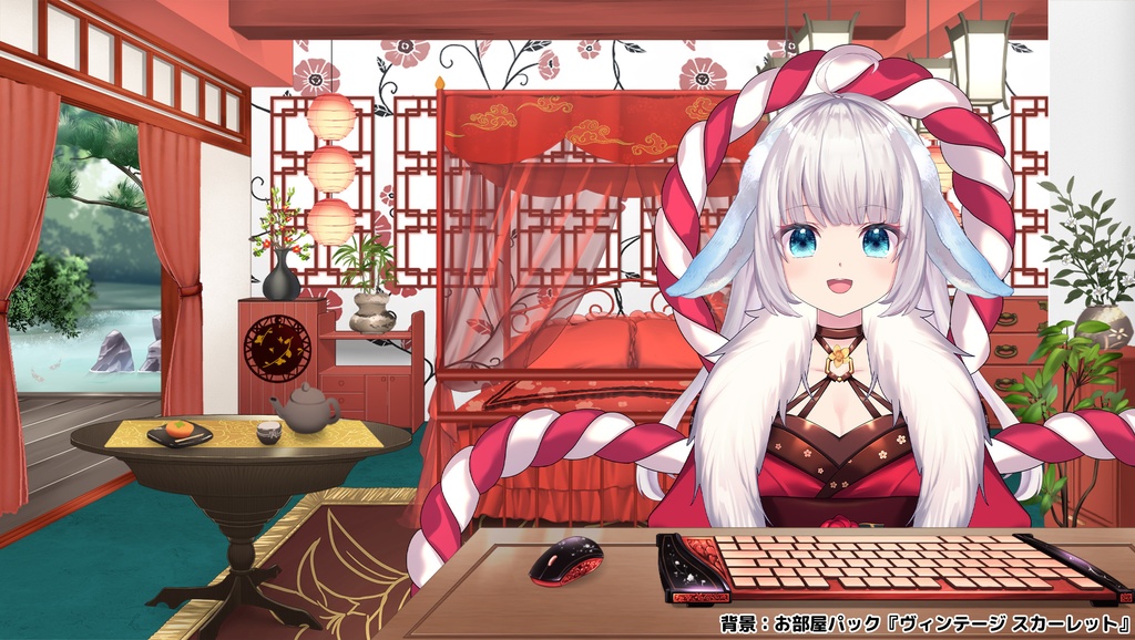 百花繚乱 Flower Profusion【Vtuber Fashion Assets Vmeee No.140】