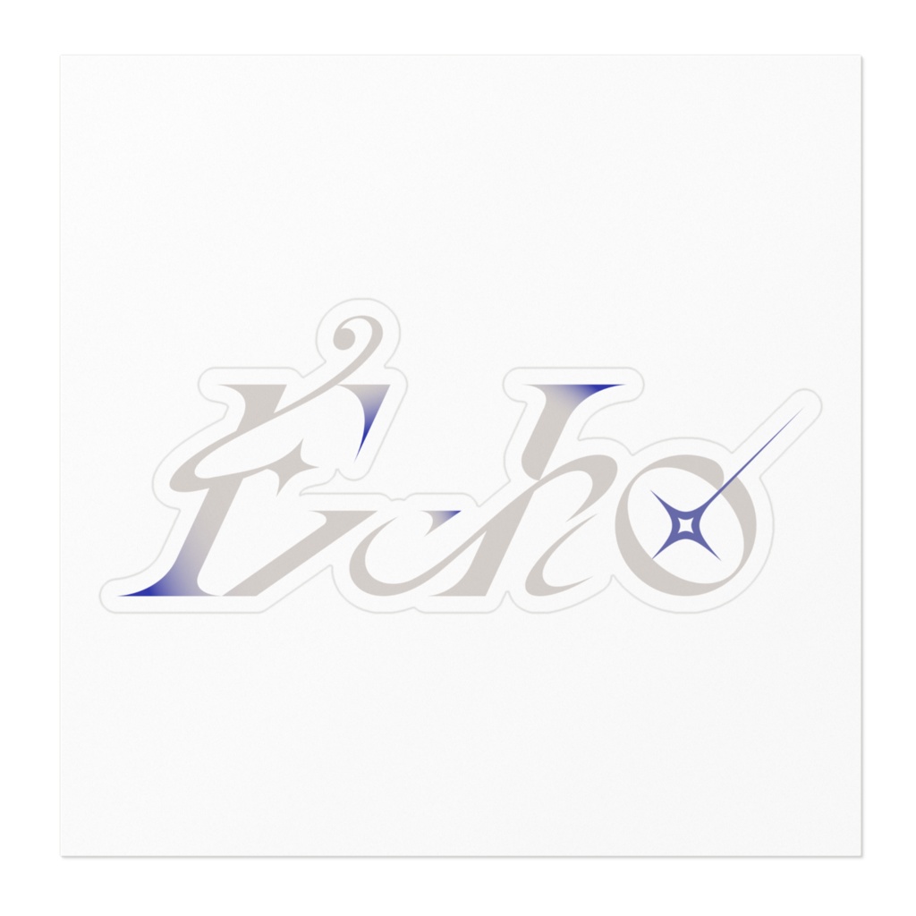 Échoロゴステッカー