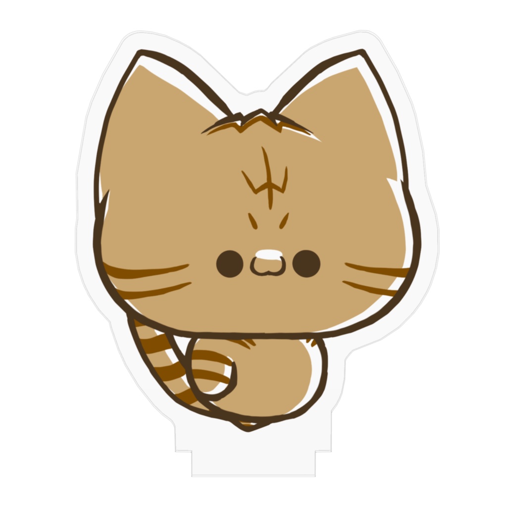 アクリルフィギュア「たびねこ」