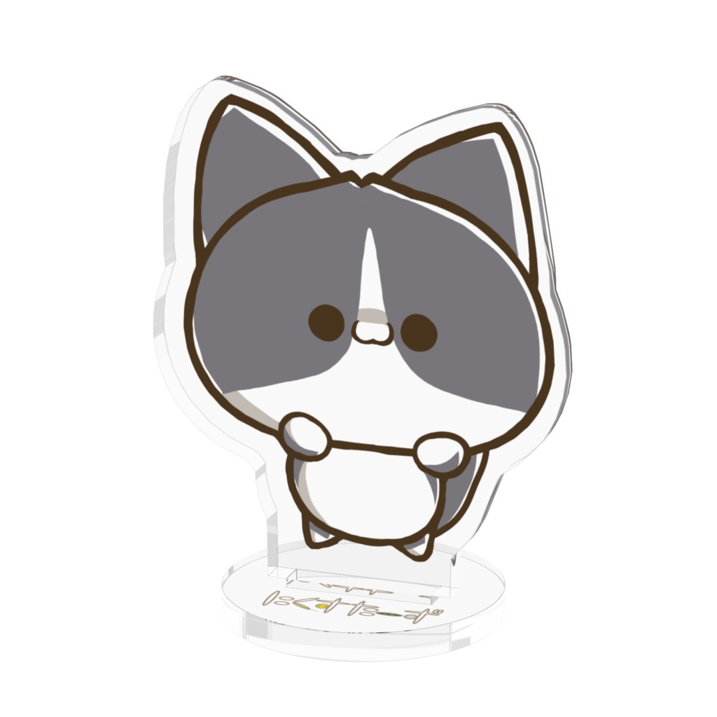 アクリルフィギュア「はちねこ」