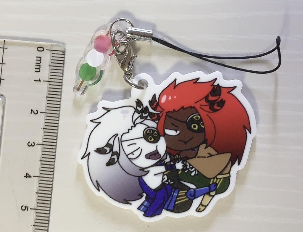 ほっぺたもちもちキーホルダー