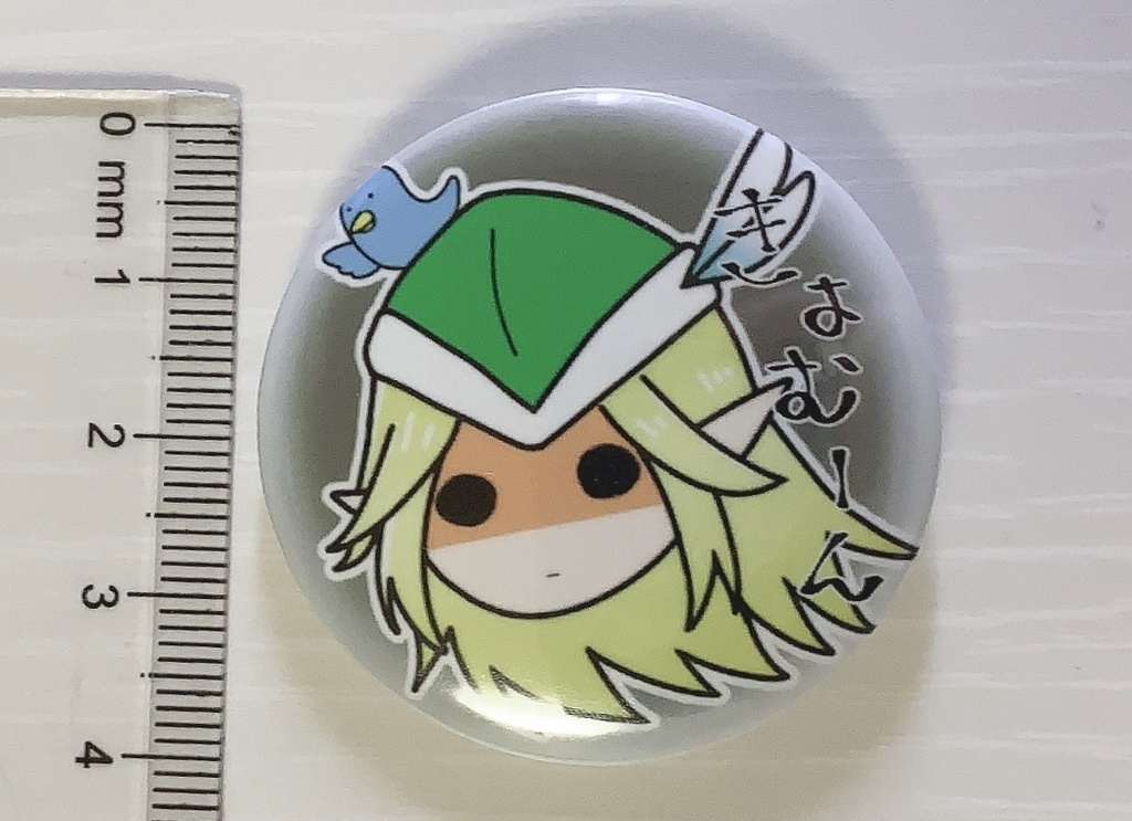 かおぼしのきょむーん缶バッジ