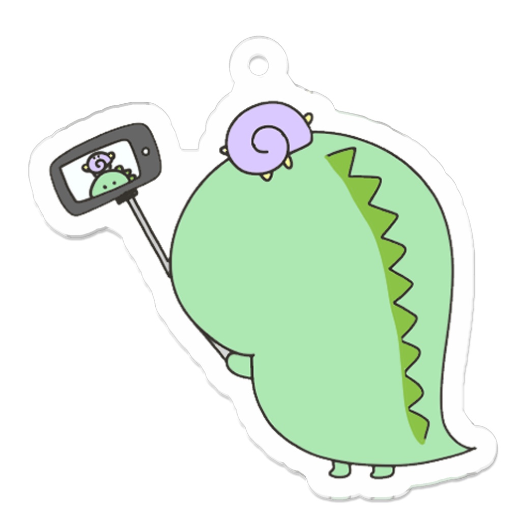 でぃのさんアクリルキーホルダー