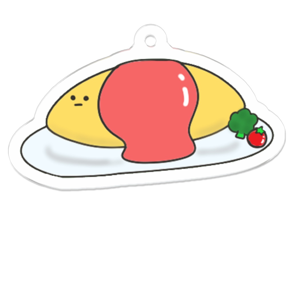 おむさん(アクリルキーホルダー)