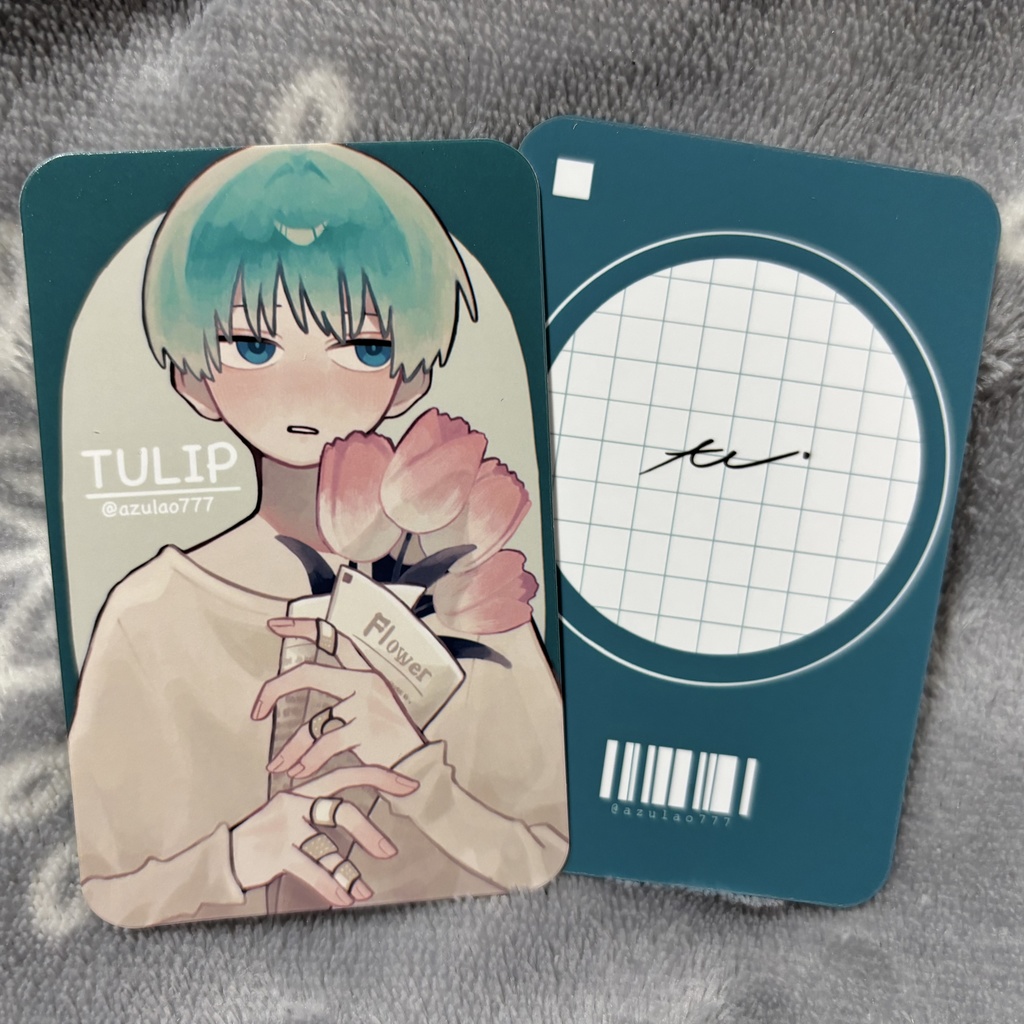 イラストカード［チューリップ］
