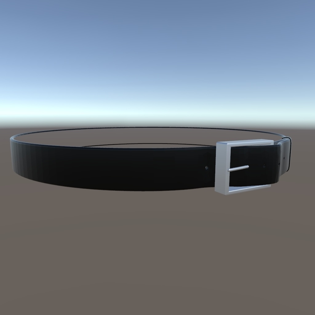 シンプルなベルト【VRChat想定】