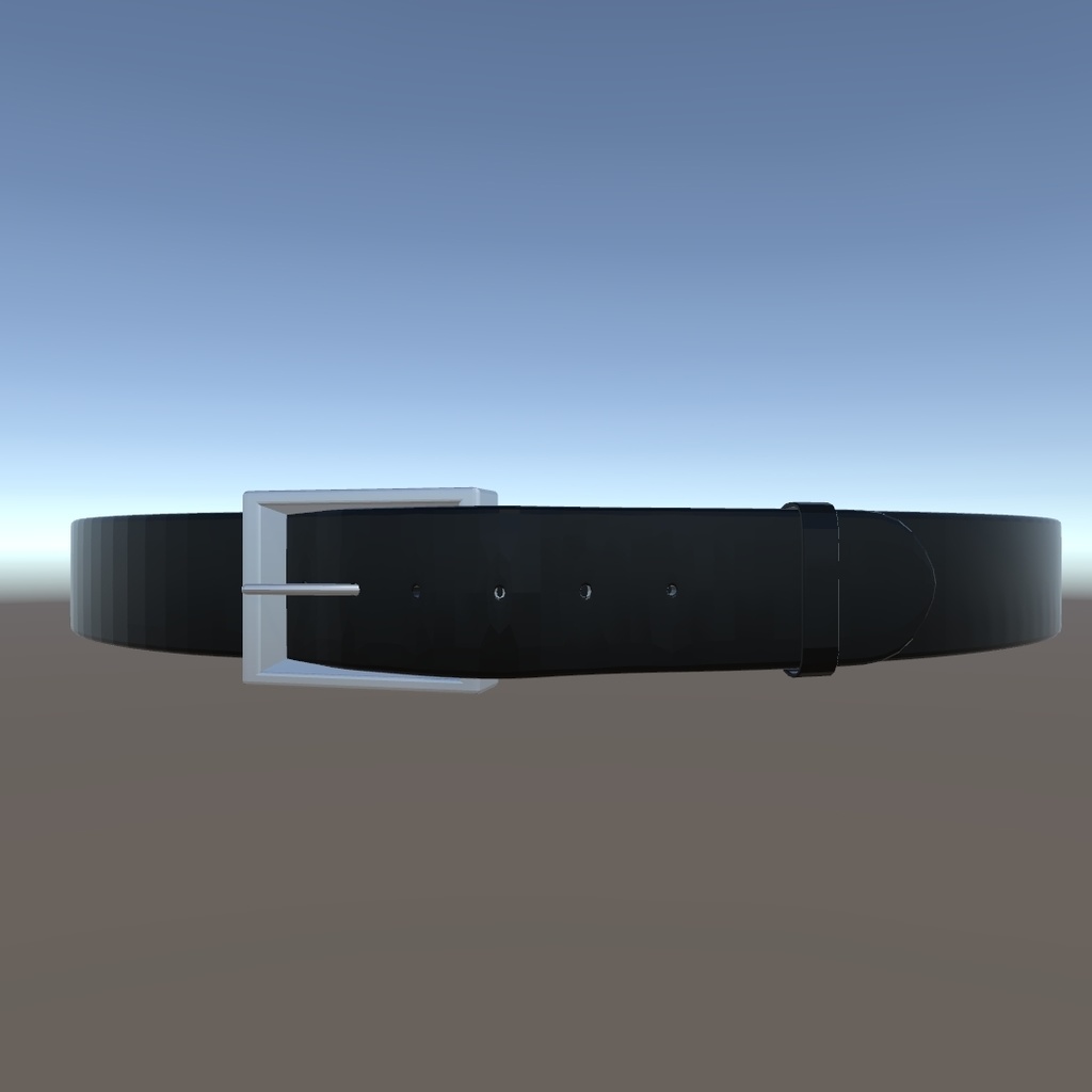 シンプルなベルト【VRChat想定】