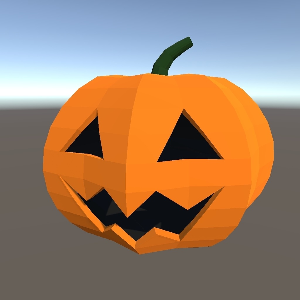 ハロウィンコスプレセット(角2種&ジャック・オ・ランタン)【VRChat想定】