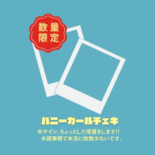 【C107】バニーガールチェキ※数量限定