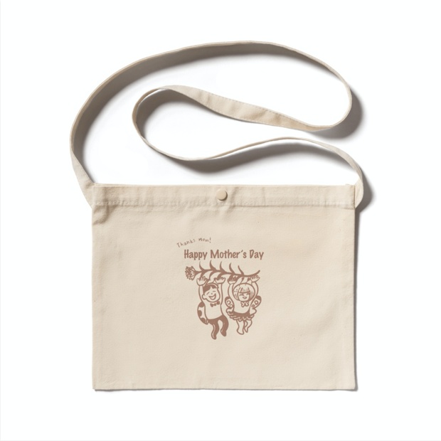 サコッシュライトグレー