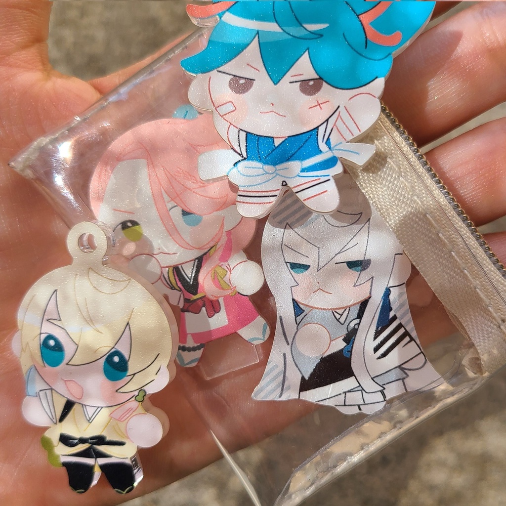 さもんじ フチなしアクキー