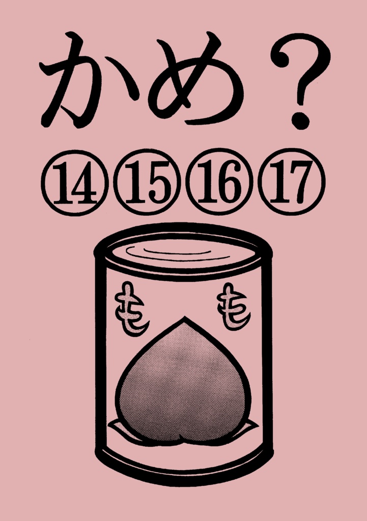 かめ？⑭⑮⑯⑰