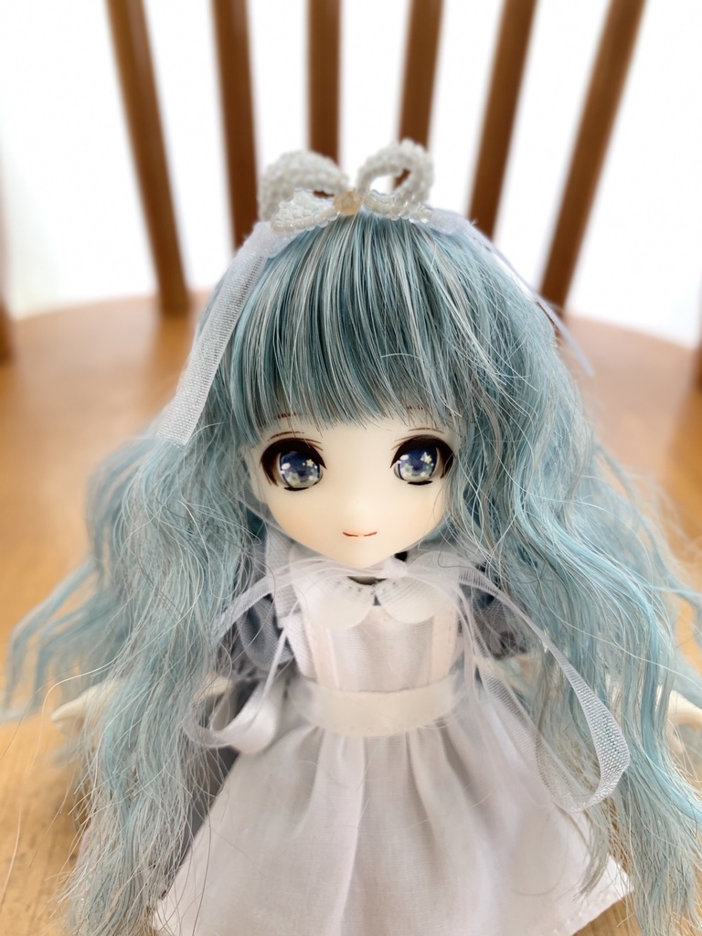 ビーズ編みリボン