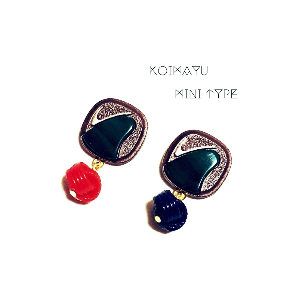 ◆SALE◆鯉眉イヤリング