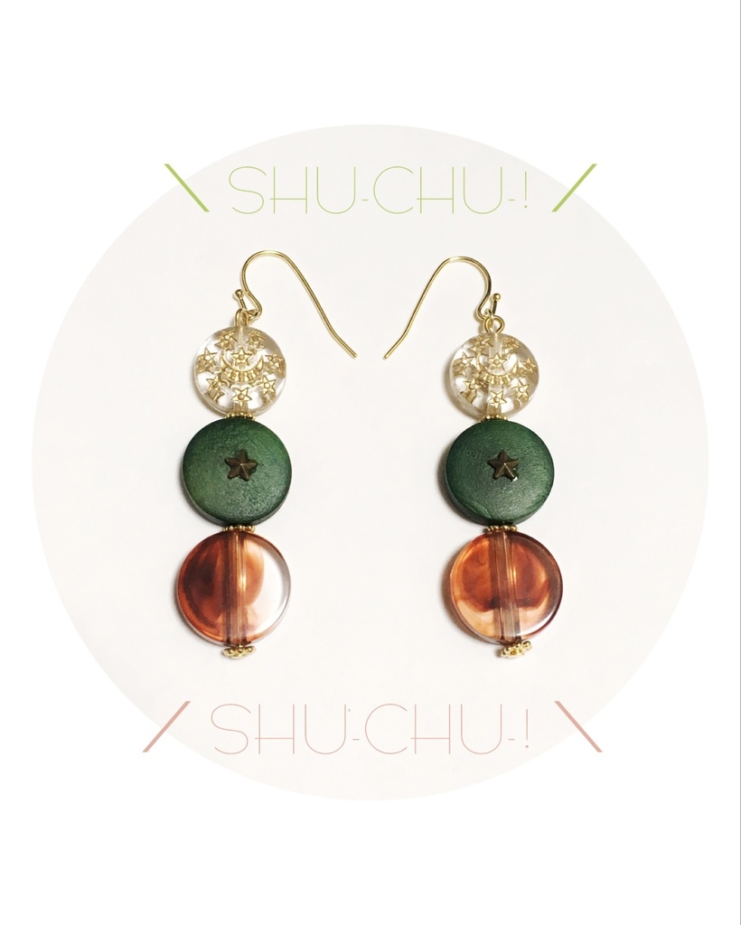 月島と愉快な仲間たちの耳飾り