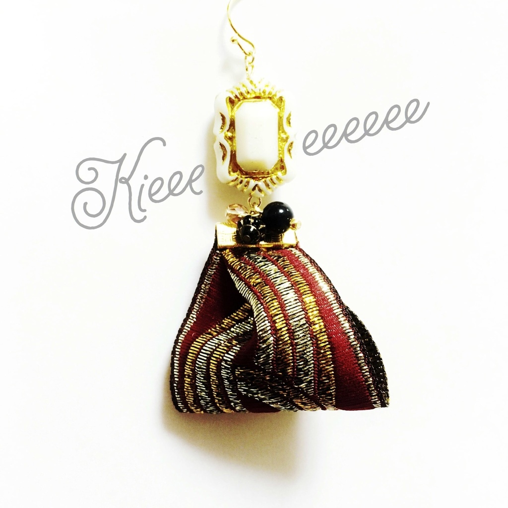 ◆SALE◆鯉登のリボンの耳飾り