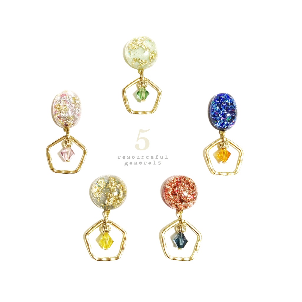 五知将の耳飾り