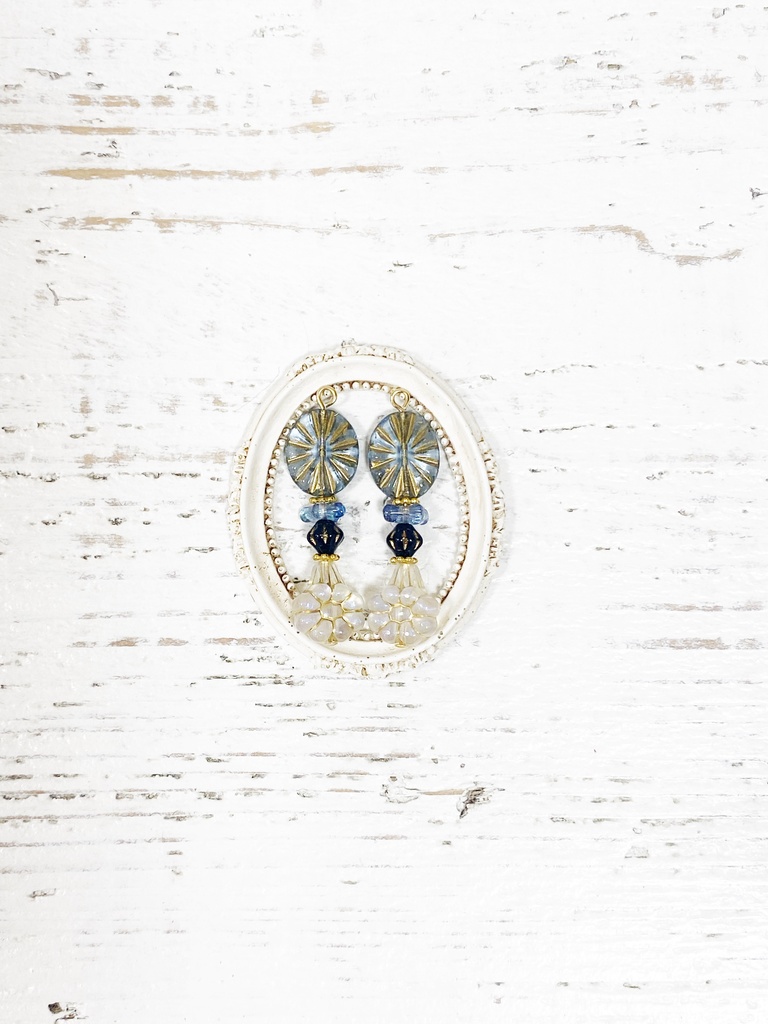 陵南イメージの耳飾り