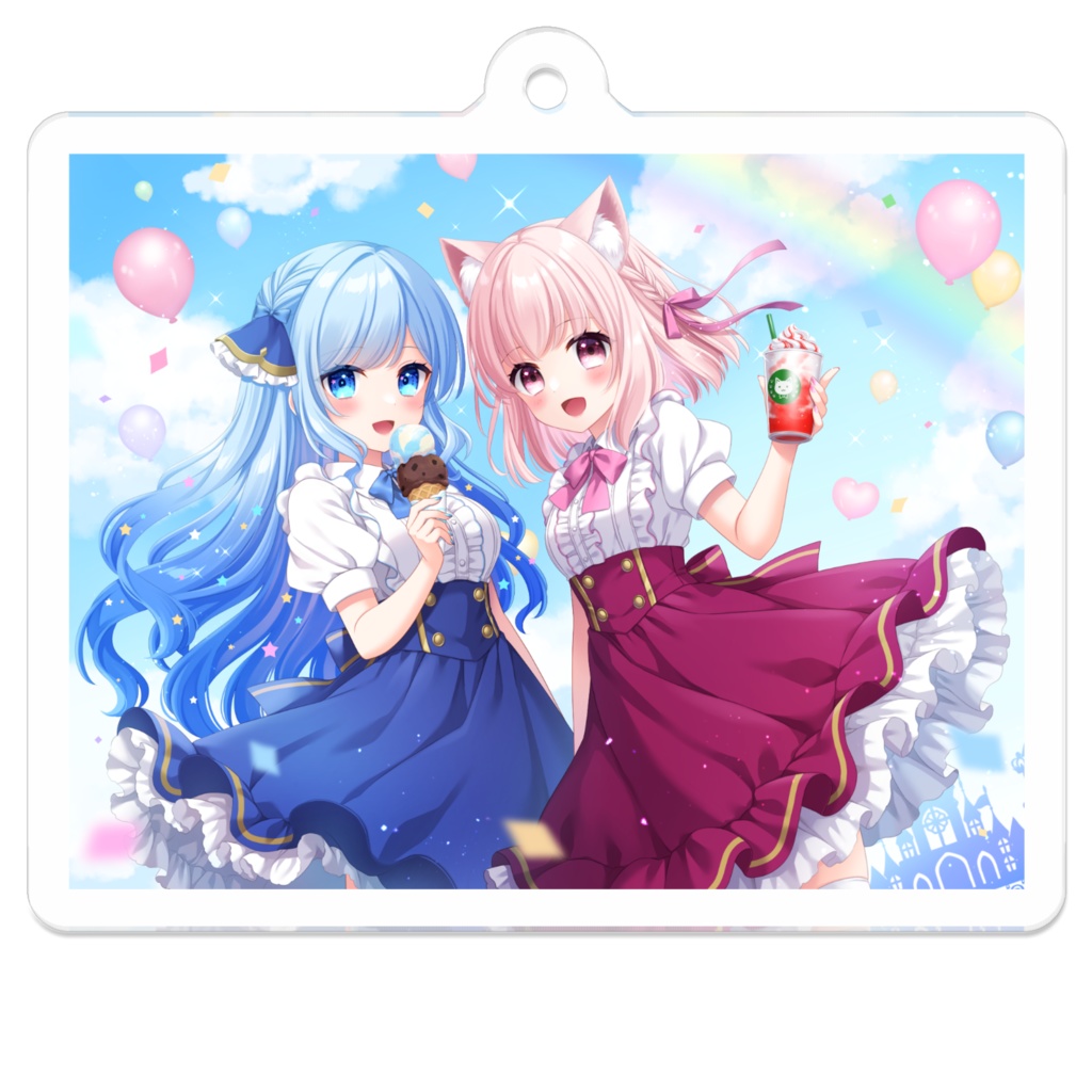 アクリルキーホルダー