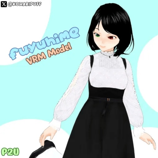 (冬姫) Fuyuhime - 3D Model [ストリーミングまたは商業的なもののために]