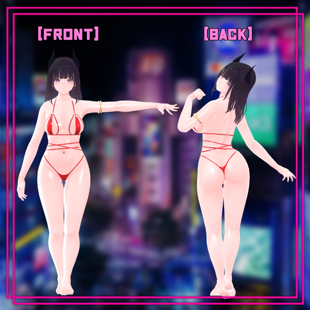 【くろなつ用】スリーラインビキニ