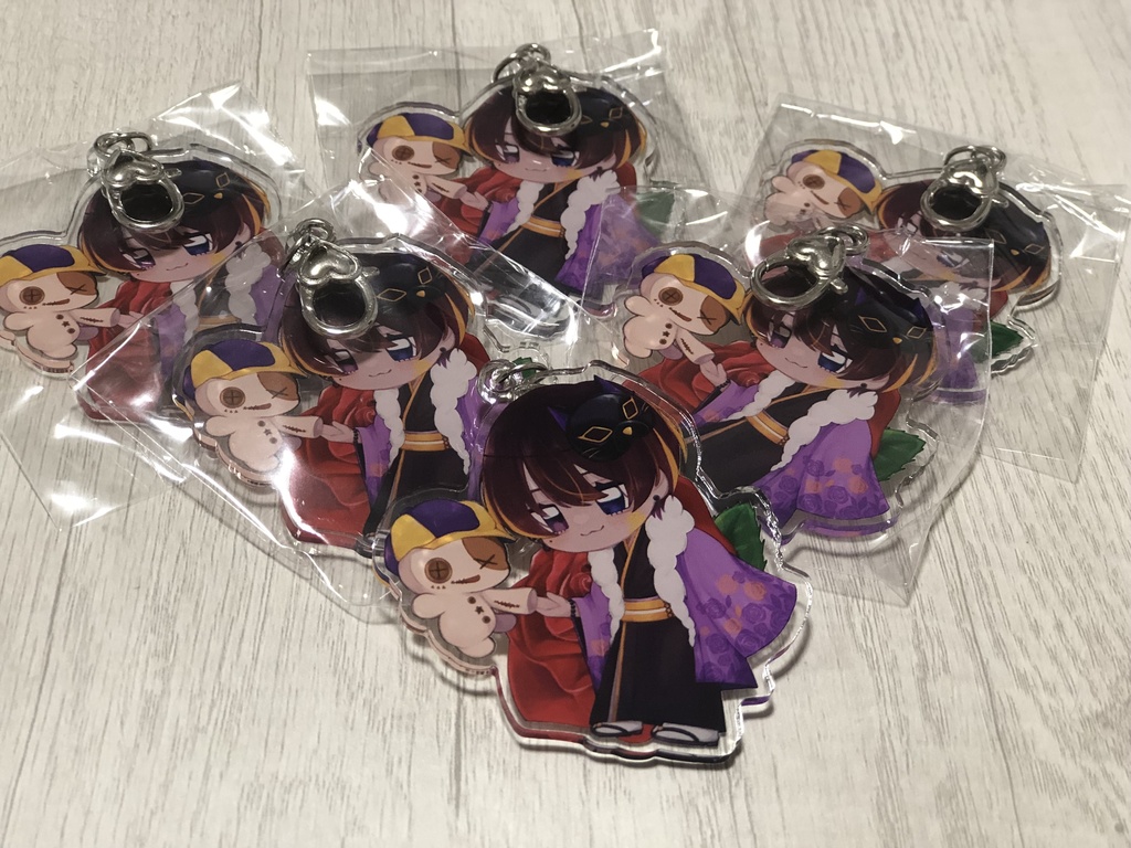 ライブ記念めちゃかわアクキー