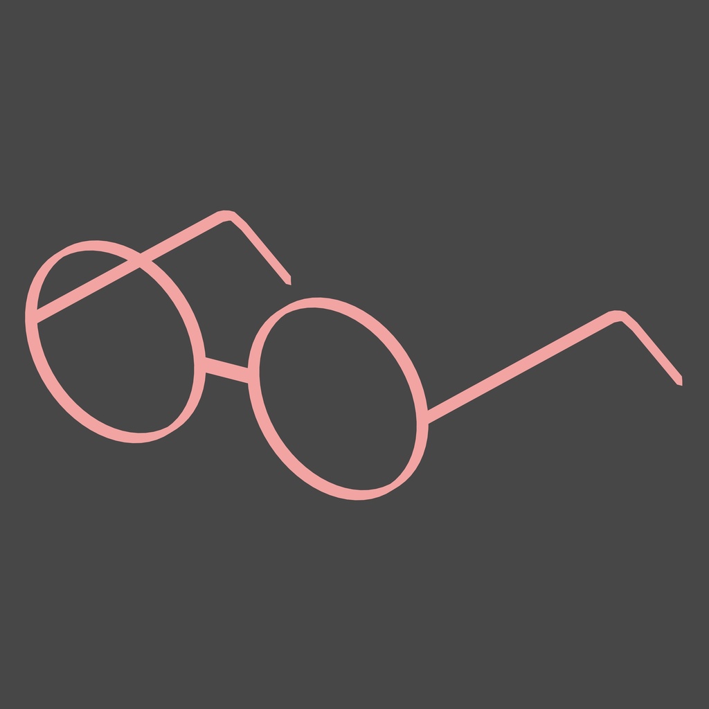 丸メガネ(丸眼鏡)