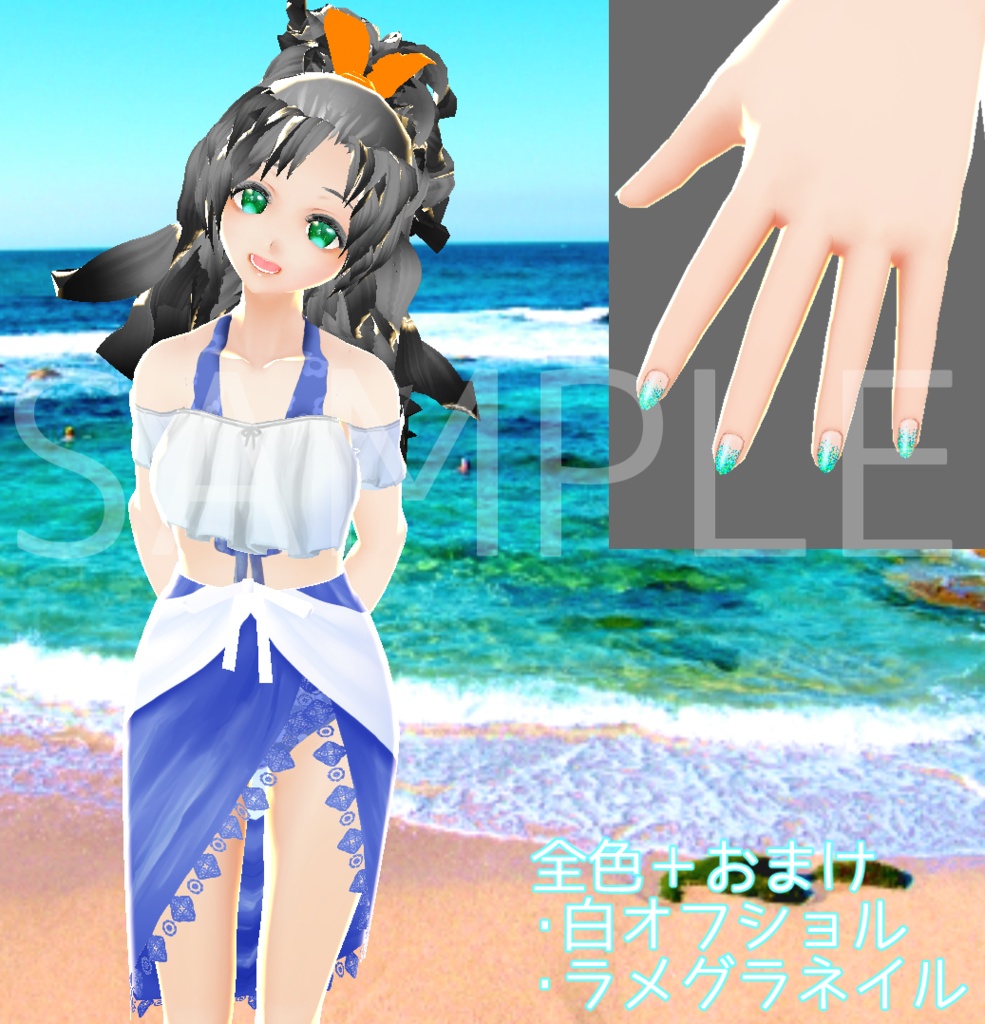 【Vroid】女子用水着 全7色