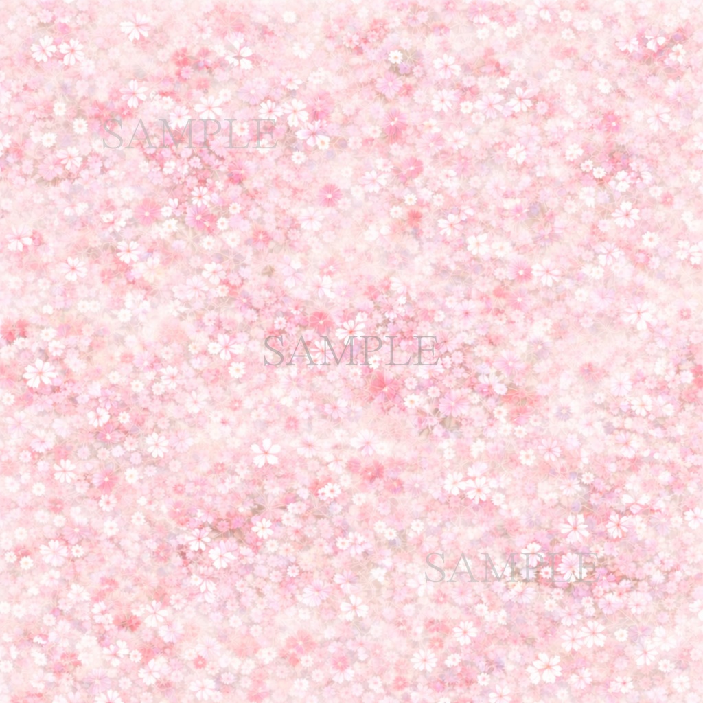 大人かわいいフラワーデザインペーパー 5色セット