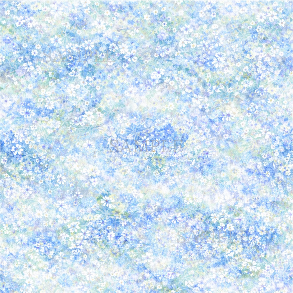 大人かわいいフラワーデザインペーパー 5色セット