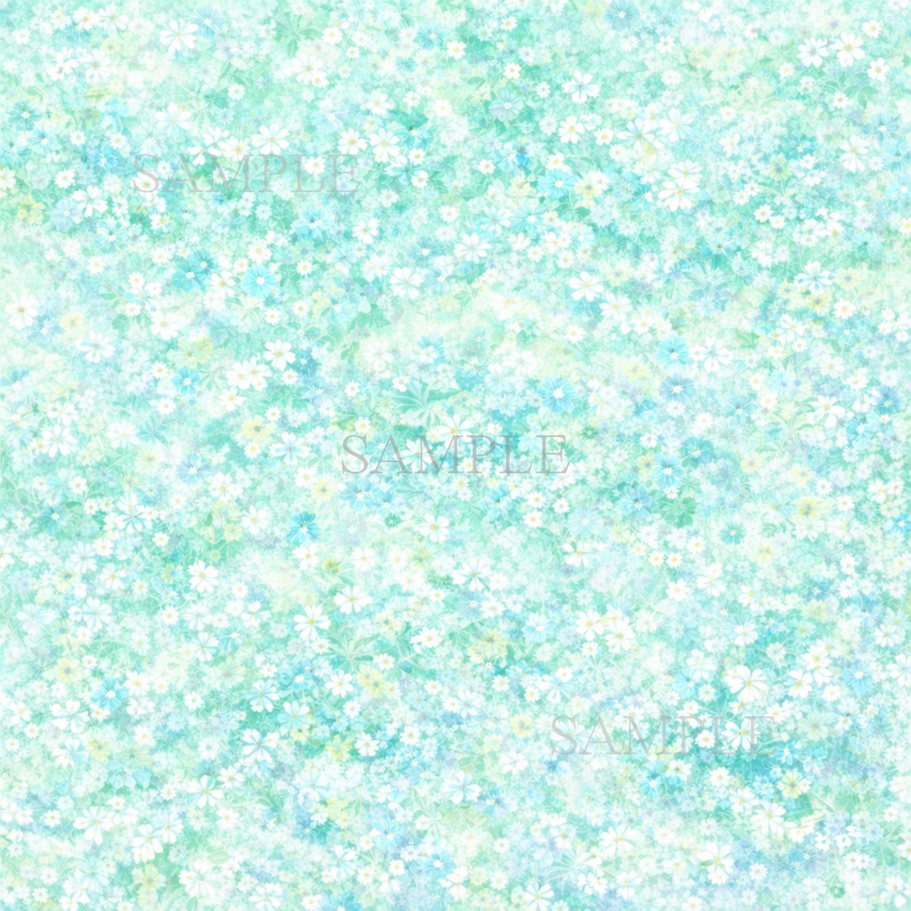 大人かわいいフラワーデザインペーパー 5色セット