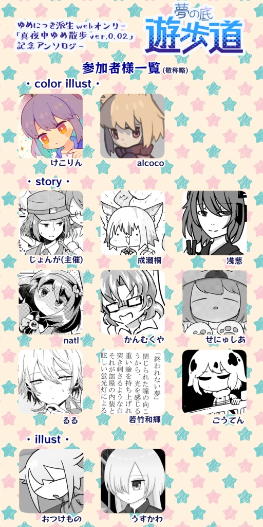 ゆめにっき派生アンソロジー「夢の底遊歩道」