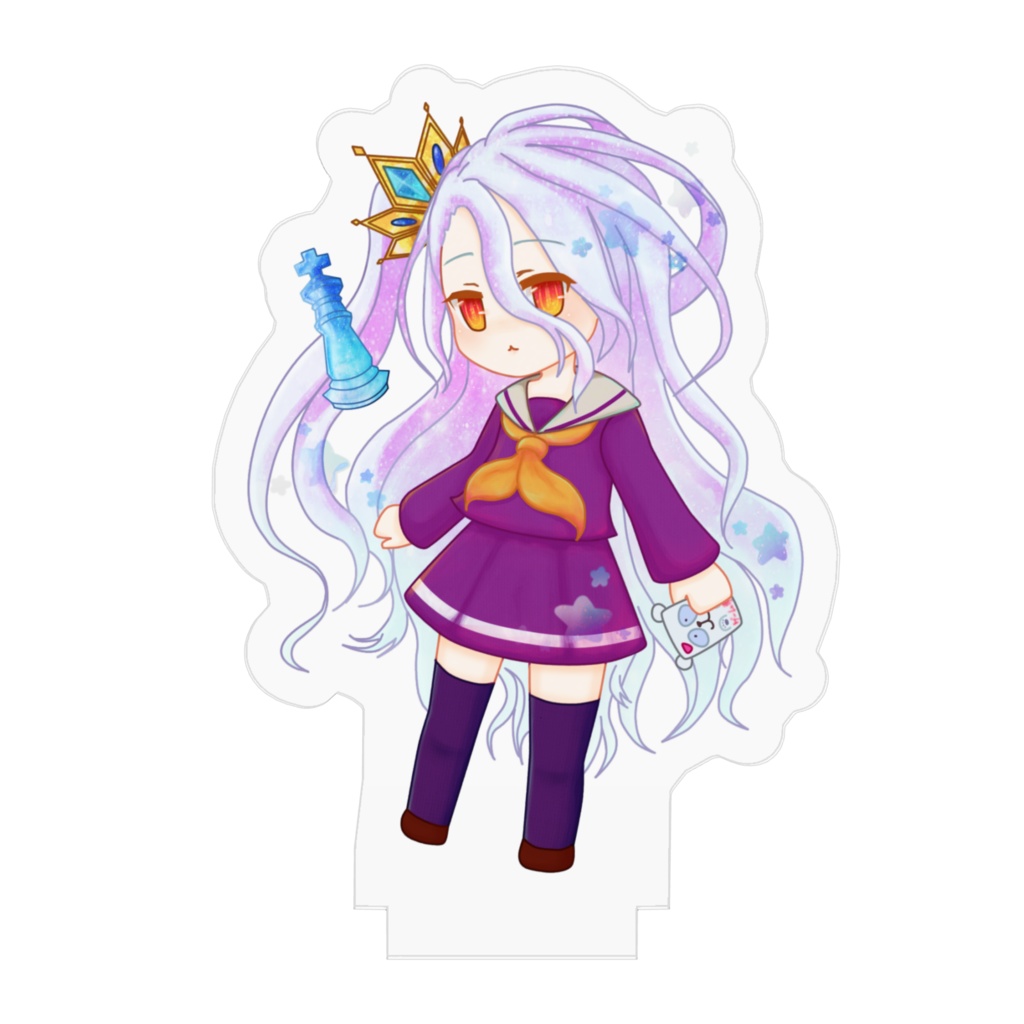 白 アクリルフィギュア